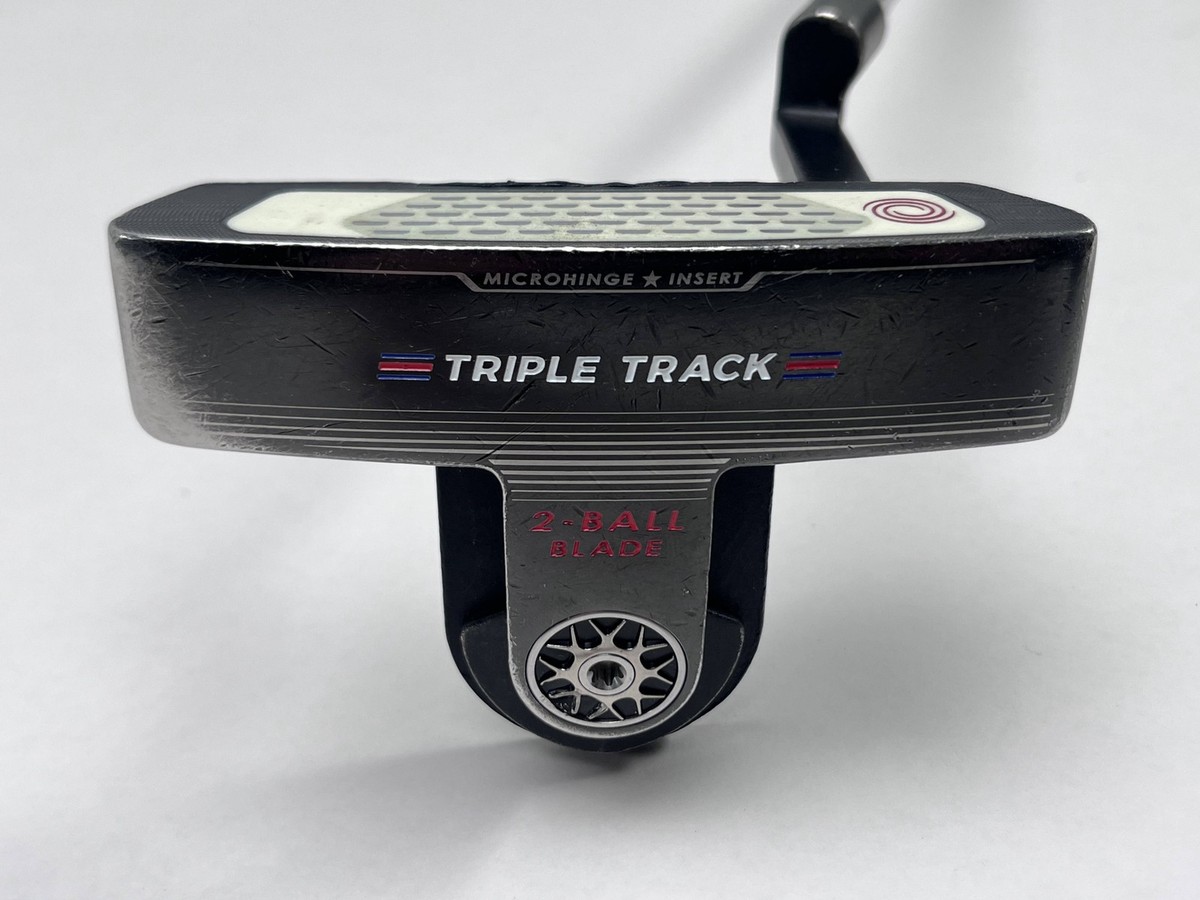 オデッセイ 商品名：２−ＢＡＬＬＴＥＮＴＲＩＰＬＥＴＲＡＣＫ３4インチ Odyssey Triple Track 2-Ball Blade CH Stroke Lab Putter 34