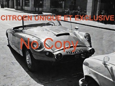 CITROEN EINZIGARTIG UND EXKLUSIV AUF BASIS DS 19 1964 ....... SELTENES FOTO (18x24 CM)