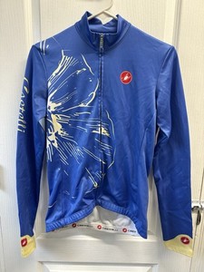 CASTELLI BEAUTIFUL WOMAN CYCLING JACKET SZ. Medium - MADE IN EL S . A MUST SEE!