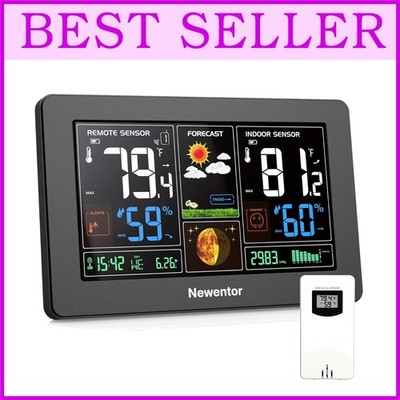 Indoor Outdoor Wireless Thermometer Forecast Station