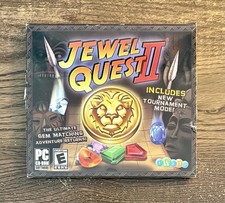 Jewel Quest II 2 PC-CD Rom Puzzle Adventure Match Game 2010 Fun Computer Games