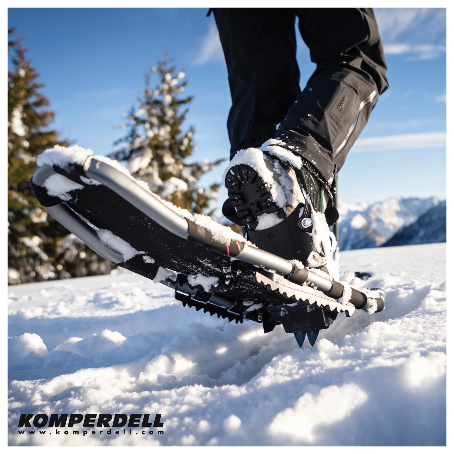 KOMPERDELL Peakmaster Snowshoes 25in Blue 31590₽