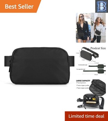 Trendy Lightweight Waist Pack with Multiple Pockets - Ideal for Daily Adventures