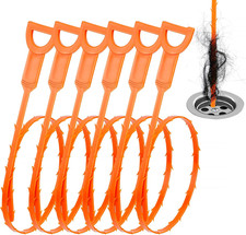 Drain Clog Remover, 25-Inch Drain Hair Removal Tool, Drain Hair Remover Plumbing