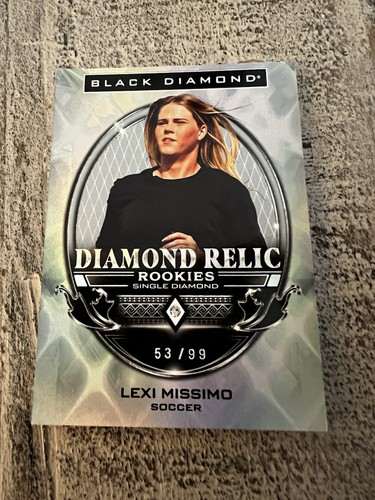 2025 UD Goodwin Champions Lexi Missimo RC Black Diamond Stone Relic #53/99