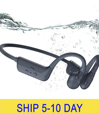 Swimming Headphones, IP68 Waterproof Bone Conduction Headphones with 32GB Memory