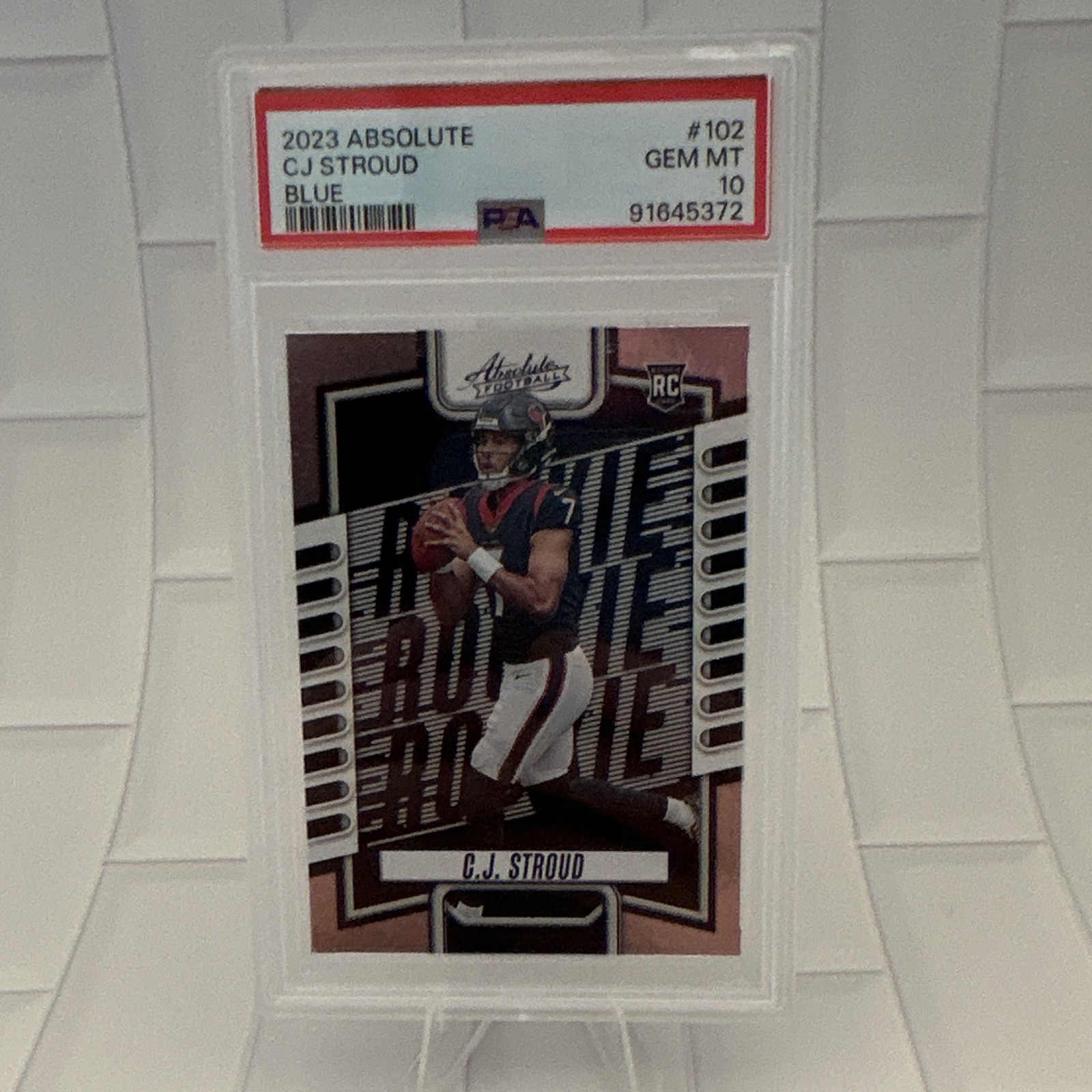 CJ Stroud Panini Absolute #102 Blue