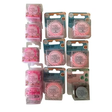 11 Pack 33 piece Invisibobble Spiral Hair Ring Tie Traceless Strong Grip 