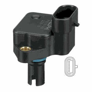 PS10133 MANIFOLD PRESSURE MAP SENSOR DELPHI FOR LAND ROVER FREELANDER 1.8L,2.5L - Picture 2 of 5