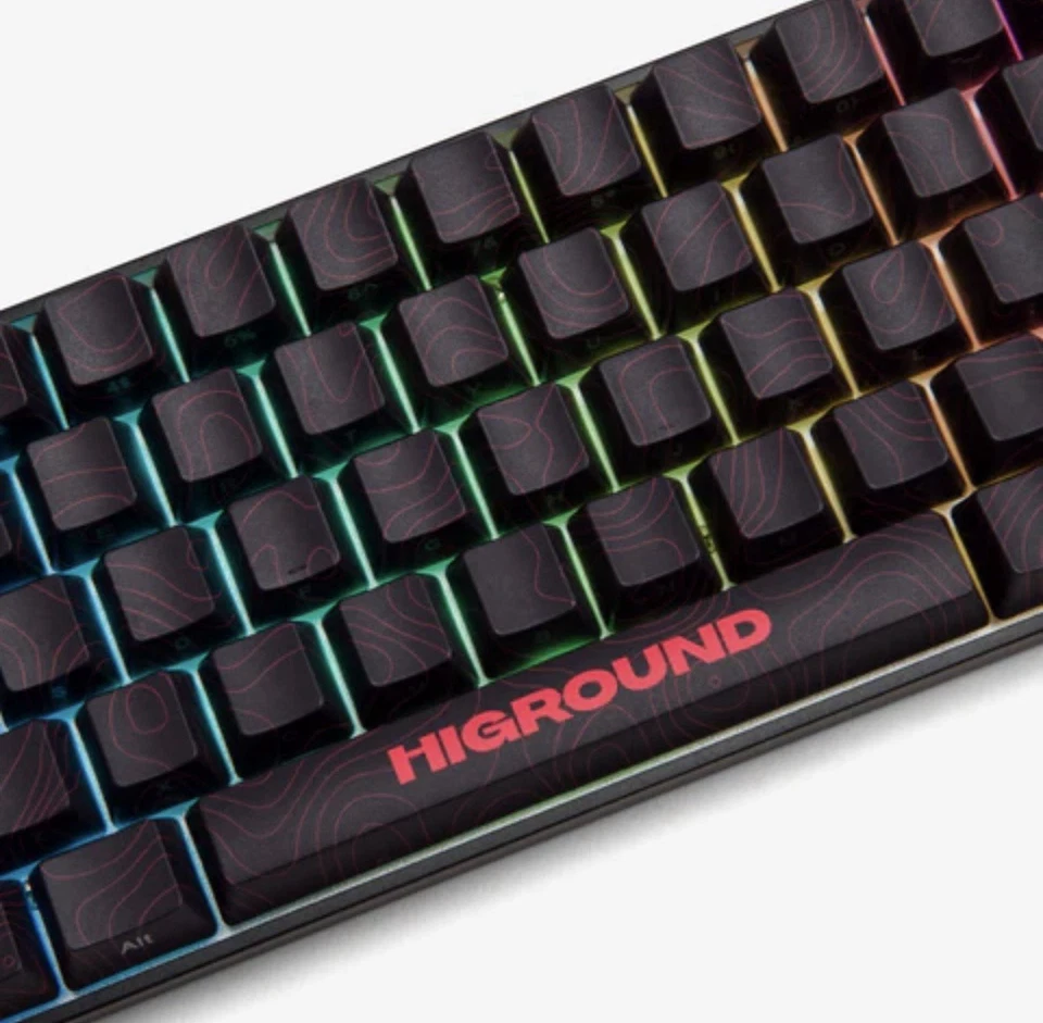 Higround LAVA ROCK Base 65% Keyboard - Brand New - TTC White Flame Switches - Image 3 of 4
