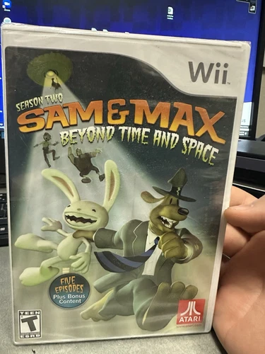 Sam & Max: Beyond Time and Space (Nintendo Wii, 2010) **BRAND NEW SEALED**