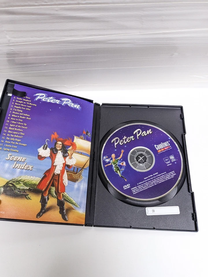 Peter Pan Starring Mary Martin (DVD, W/Insert) NBC TV Broadcast Musical RARE OOP - Image 3 of 3