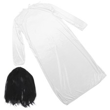 1PC Ghost Bride Dress Halloween Horror Costume Cosplay Zombie for Girls Women