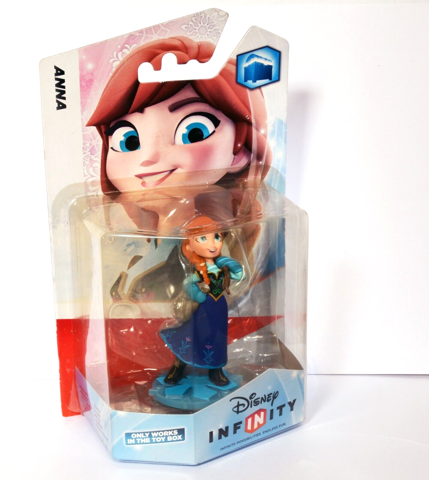 DISNEY Infinity ANNA Figure. New & Sealed. Frozen Character. Original, Boxed