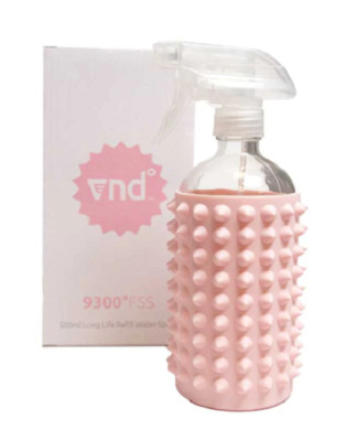 VND Long Life Glas Wassersprühflasche 500 ml - Pastellrosa - Kostenloser Versand