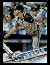 2017 Topps #94 Kyle Barraclough Rainbow Foil Card Miami Marlins