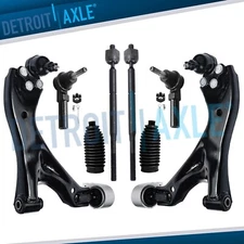 8pc Lower Control Arm Ball Joint Tie Rod for 2005-2007 Chevy Equinox & Torrent