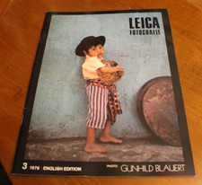 Leica Fotografie 3  1976  English Edition  Gunhild Blauert Cover