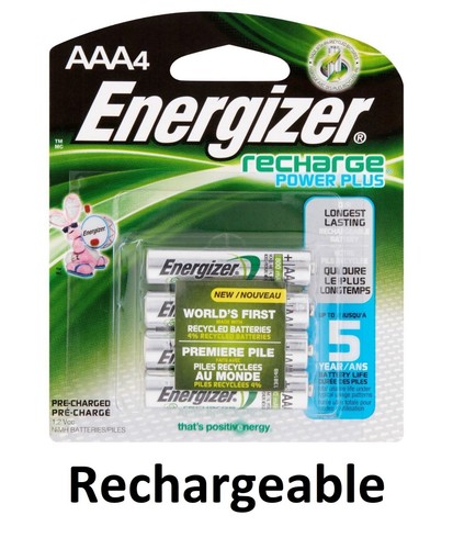 Energizer Rechargeable Batteries AA AAA C D / Fast Charger Ni-MH lot Toys Lights - Picture 5 of 19