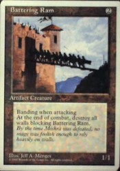 Battering Ram 297/379 Fourth Edition MTG