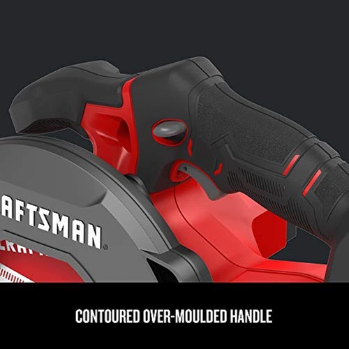 CRAFTSMAN V20* 6-1/2-Inch Cordless Circular Saw, Tool Only (CMCS500B) - Picture 3 of 10