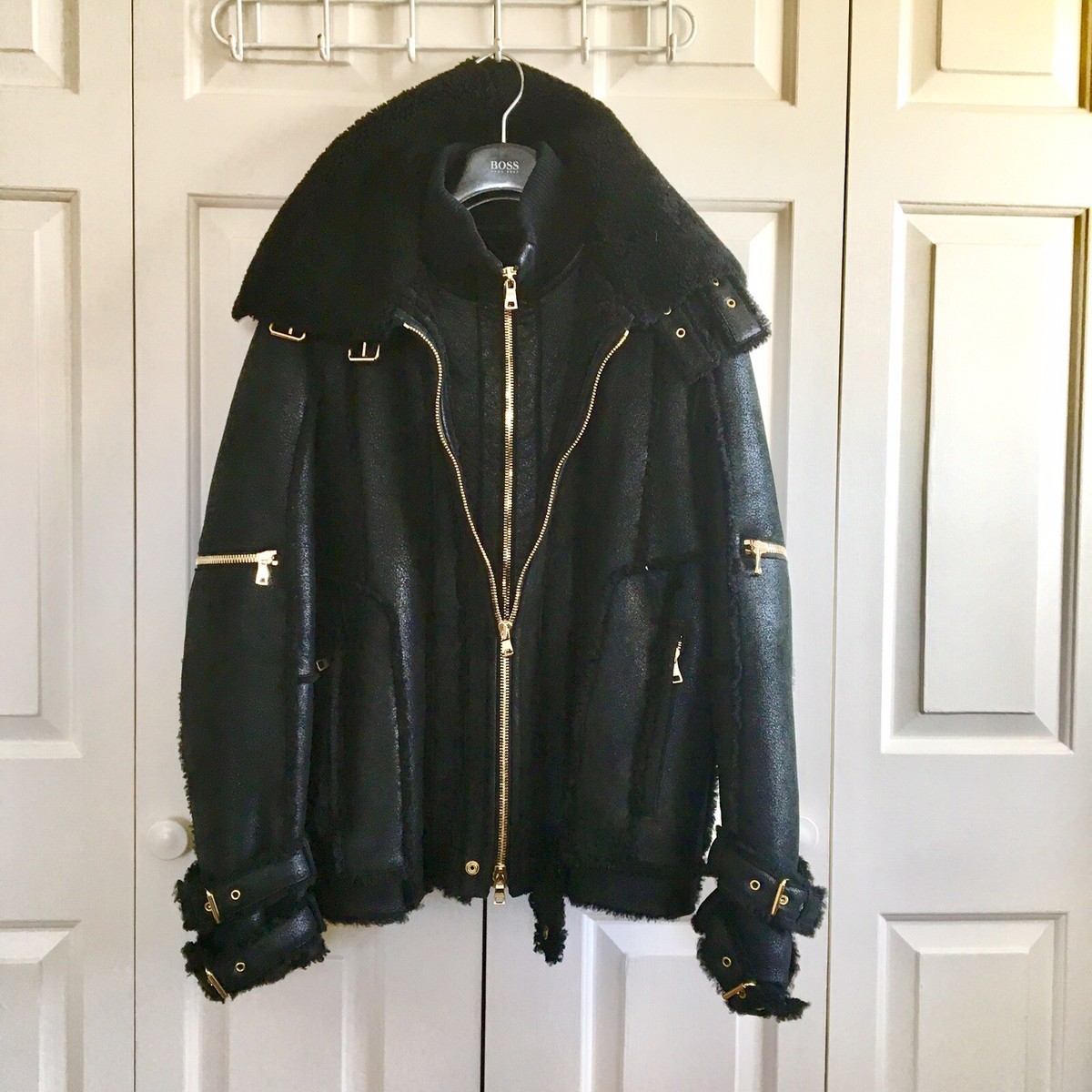 BALMAIN　ラビットファーコート バルマン ラビットファーコート