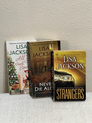 Lisa Jackson Lot 3 Paperback Novel Books