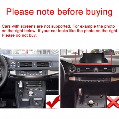 For Lexus CT200H 2011-2018 7" GPS Navi Stereo with RearView Camera - Picture 3 of 19