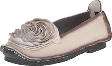 L'Artiste by Spring Step Womens Dezi Leather Slip On Shoe -- Natural NEW