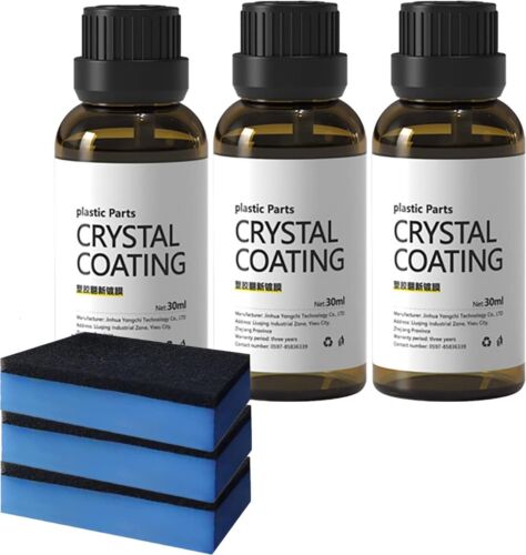 Plastic Parts Crystal Coating Easy to Use Car Refresher Great Gloss Protection