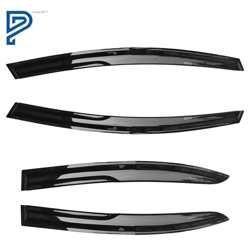 Window Visor For Honda Civic Sedan 2006-11 Vent Rain Guard Deflector Mugen Style - Picture 3 of 9