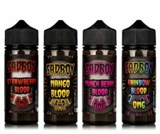 Image of SAD BOY E Liquid AMERICAN MADE 100ML 0MG 75vg 25pg Short fill Vape juice UK