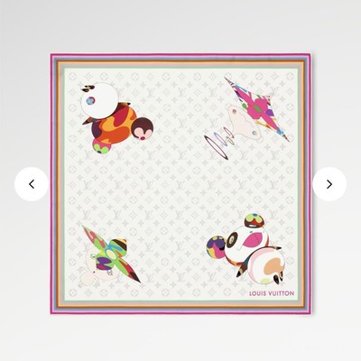 Louis Vuitton × Takashi Murakami LV x TM Kare 70 Super Flat Monogram Panda
