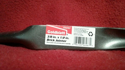 Goldblatt 3/8in. x 1/2in. Brick Jointer - Picture 2 of 2