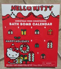 Sanrio Hello Kitty Christmas Week Countdown Bath Bomb Calendar