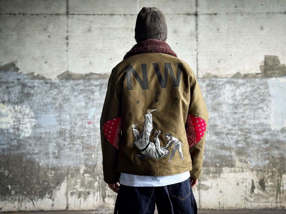 New FURY 23AW Military Codelane N-1 Deck Jacket Navy Size 3 | eBay