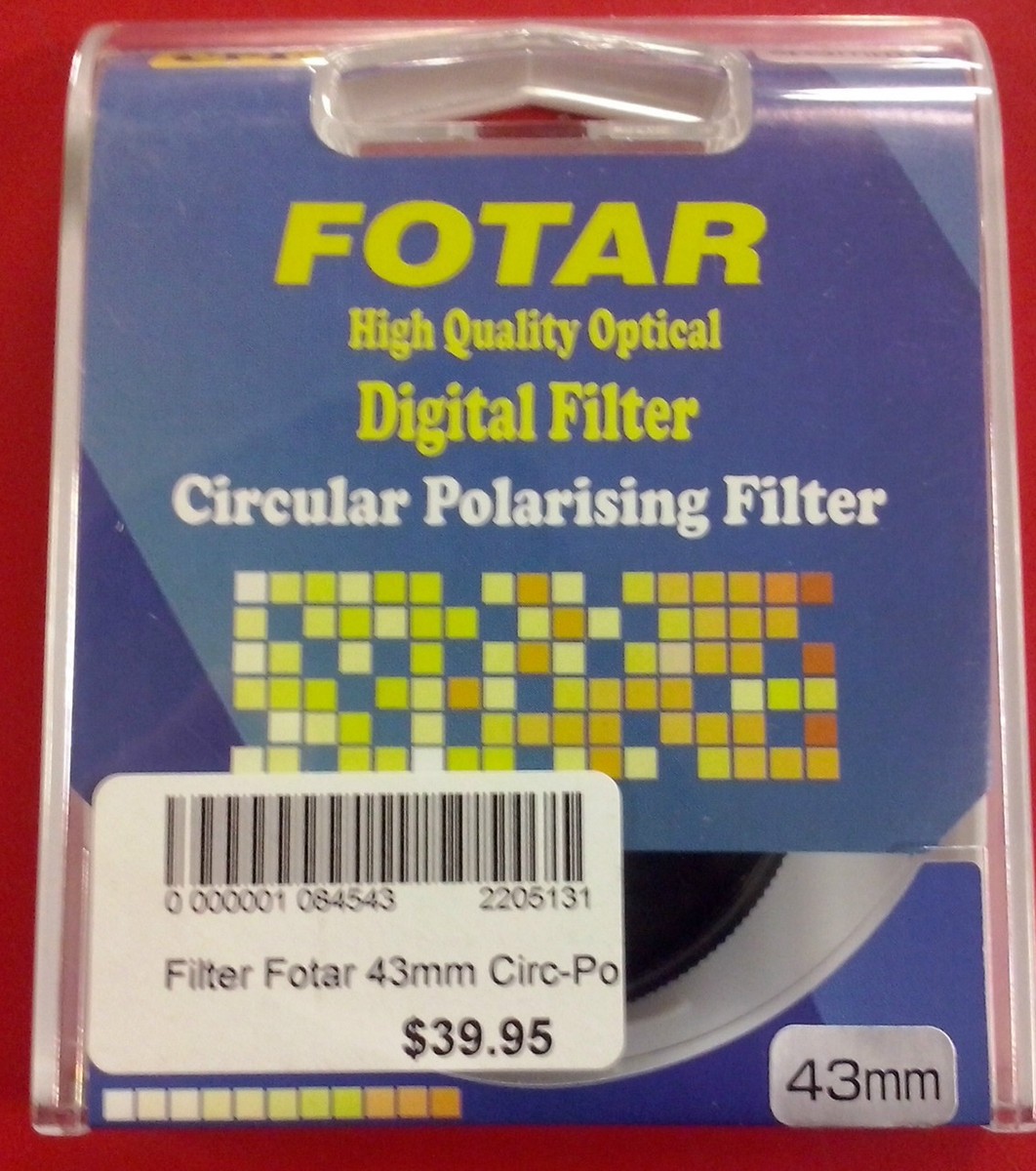 Fotar Circular Polarizing Filter 43mm Australia - Main Image