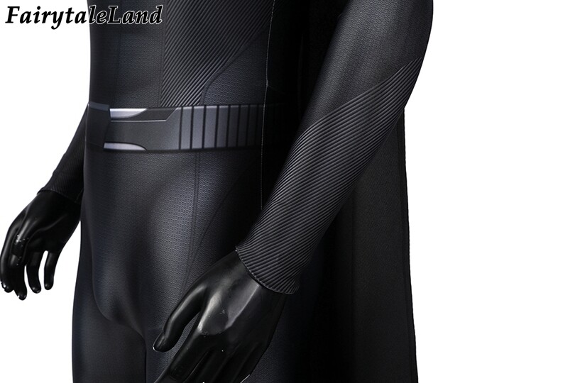 Else Worlds Supergirl Black Superman Cosplay Costume Printed