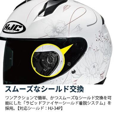 【新品】HJC C10 フルフェイスヘルメット ホワイト Sサイズ Amazon | HJC HELMETS(エイチジェイシーヘルメット) バイク用