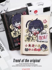 Takanashi Rikka Anime Black/White PU Leather Purse Short Wallet Gift