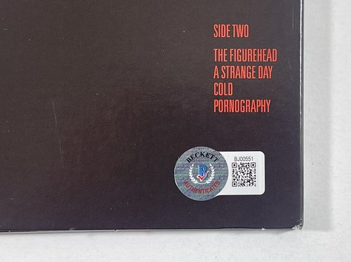 ROBERT SMITH SIGNIERT AUTOGRAMMIERT THE CURE PORNOGRAFIE VINYL ALBUM BAS COA BJ00551 - Bild 3 von 3