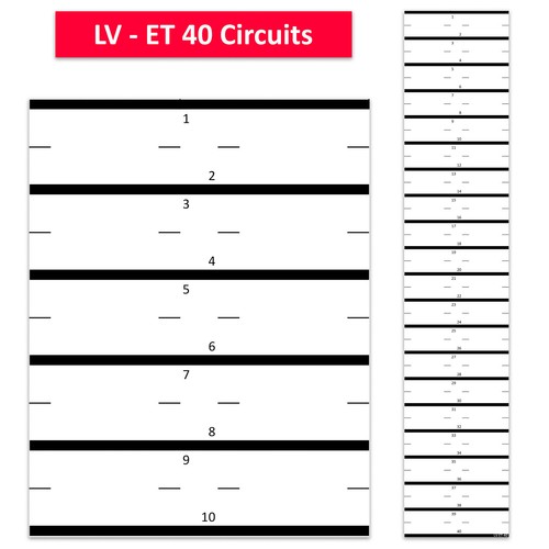 Eaton Circuit Breaker Panel Directory Replacement Label / Decals / Sticker CHMS - Picture 2 of 22