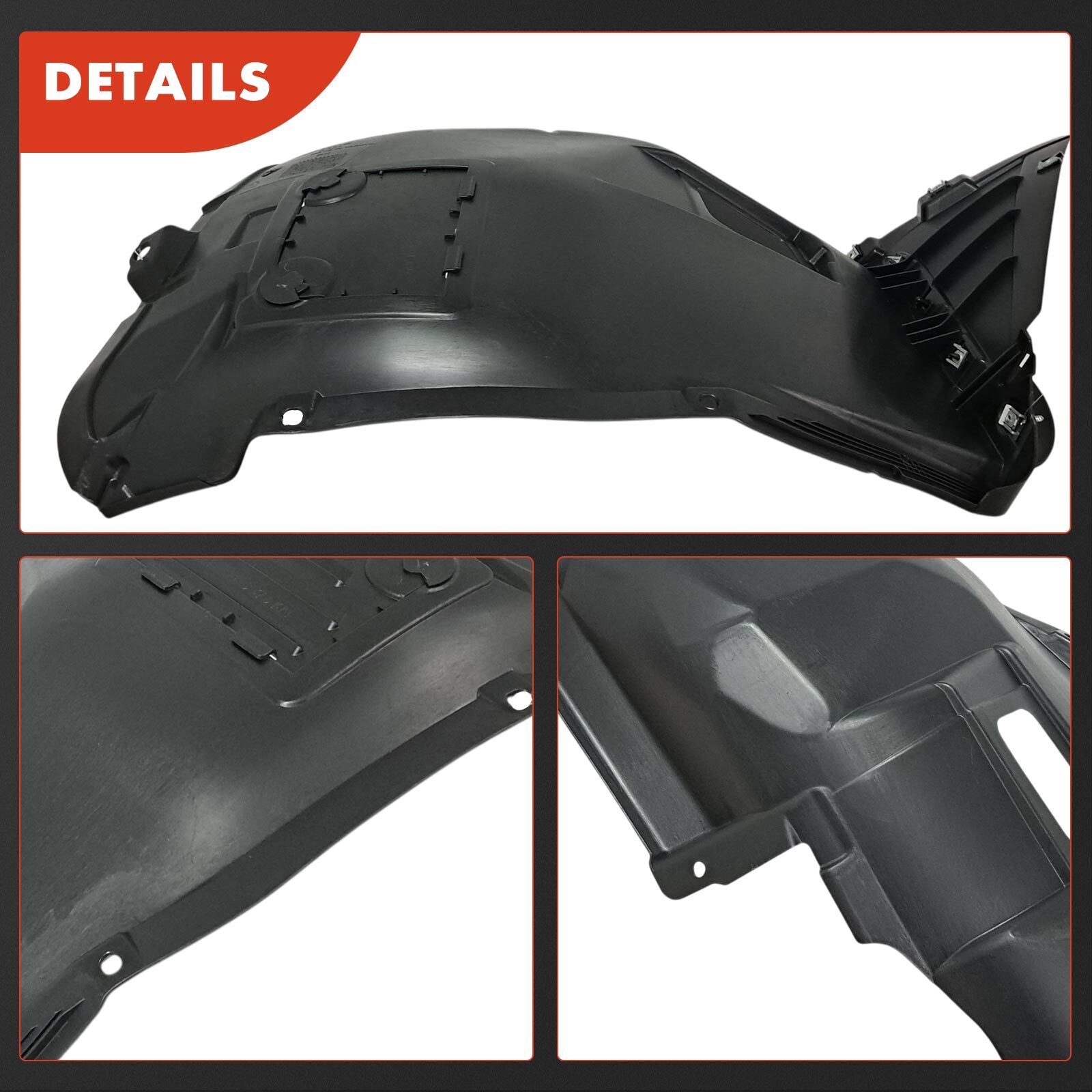 2pcs Front Inner Fender Liners for BMW E90 323i 325i 330i 330xi 335i 328xi 3.0L