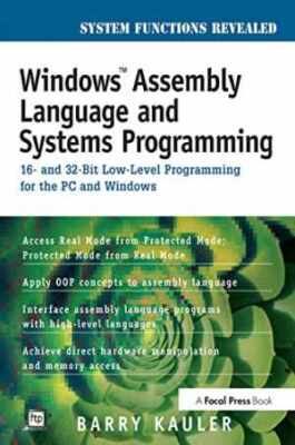 Windows Assembly Language and Systems - Paperback, by Kauler Barry - Good c