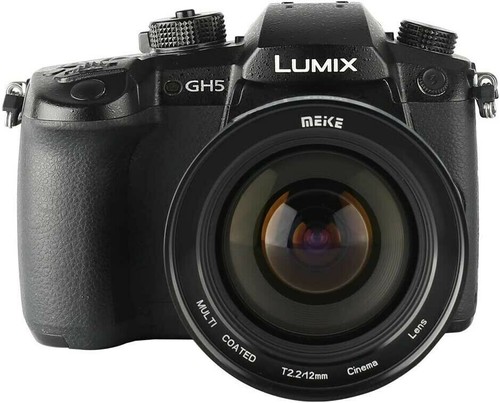 Meike 12 mm T2.2 obiettivo cinema messa a fuoco manuale grande apertura per Panasonic MFT M4/3 - Foto 5 di 9