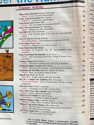 RAINBOW Magazine **ESTATE of Managing Editor** AUG 1983 - Afbeelding 5 van 8