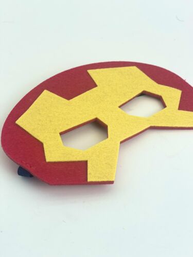 Superhero Felt Masks Party Favor Cosplay Toy Boys & Girls Avengers (15 assorted) - Picture 7 of 8