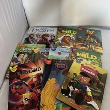 Lot of 9 Disney Children's Hard Back Books See Pics and Description for Titles
