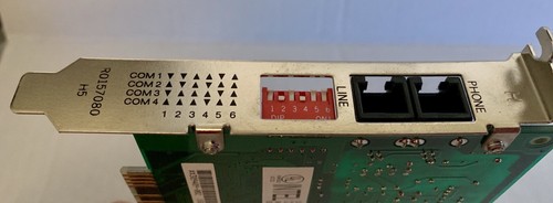 NEWCOM INTERNES 33,6 HBPS DATEN-/FAXMODEM SENDEN & EMPFANGEN DATEN - Bild 9 von 12