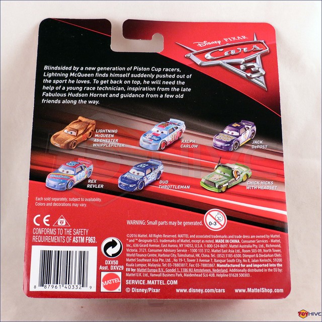 Disney Pixar Cars 3 Parker Brakeston 60 N2O Cola racer Mattel